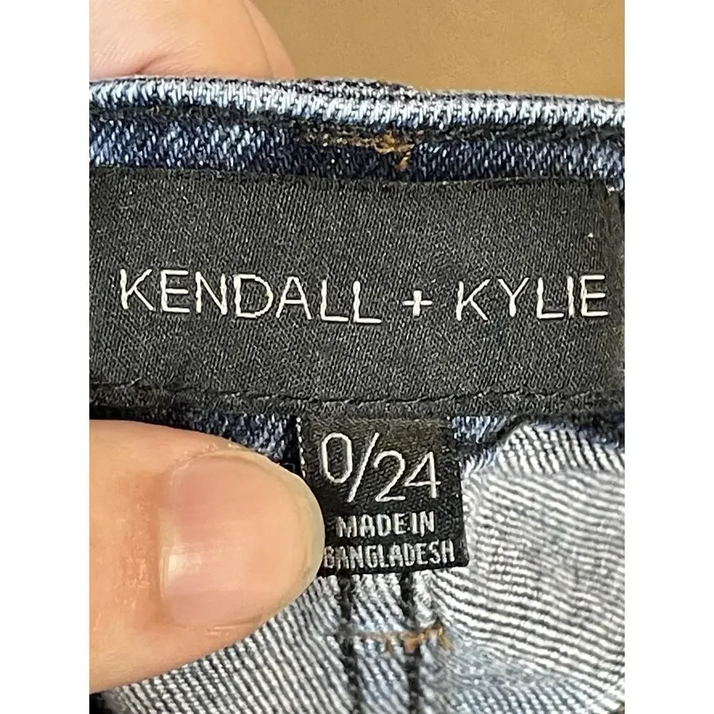 Kendall + Kylie Jeans Womens 0 24‎ Ultra Babe Skinny Stretch Denim Great Beyond